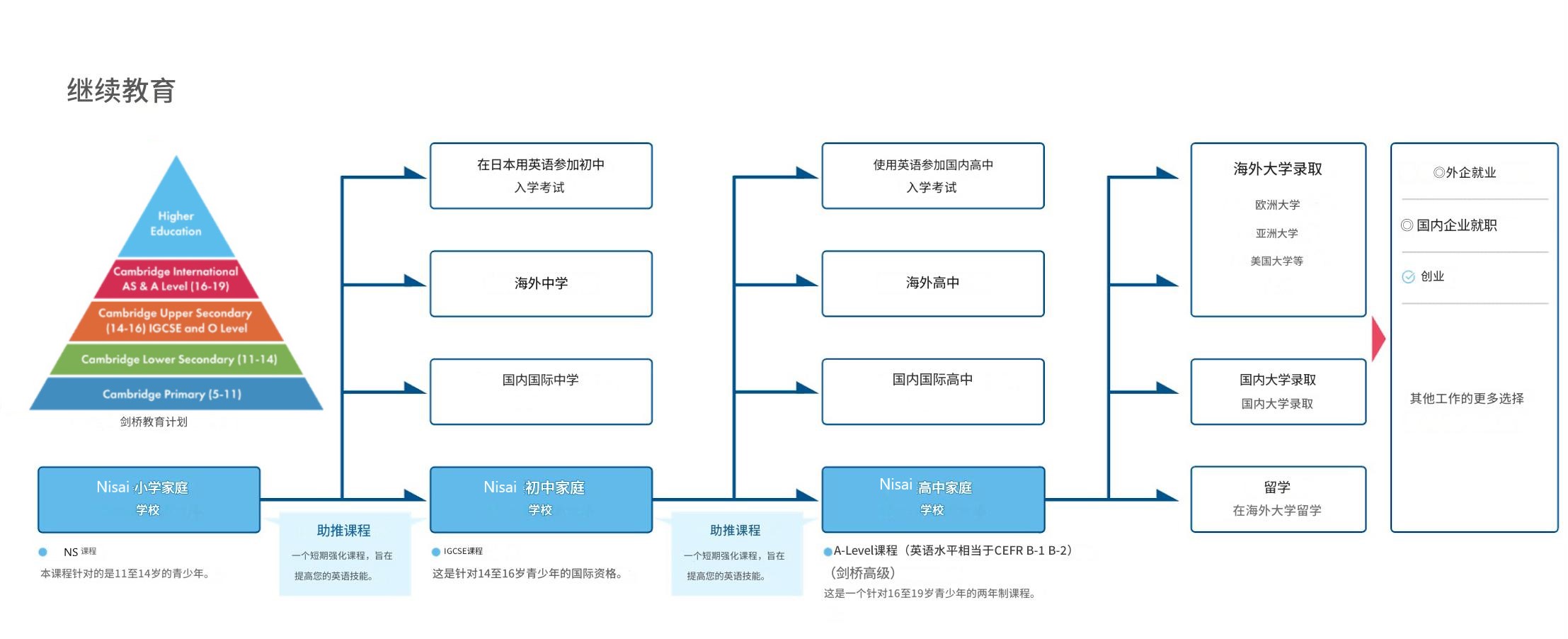 高校進学、大学進学での選択肢